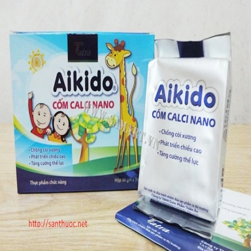 Aikido Cốm Calci Nano - Giúp bổ sung vitamin và khoáng chất cho cơ thể hiệu quả
