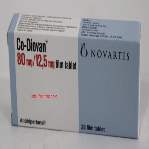 Co - Diovan 160/25 - Thuốc điều trị huyết áp cao hiệu quả của Thụy Sỹ