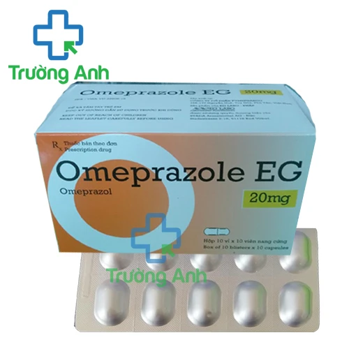 Omeprazole EG 20mg - Thuốc điều trị viêm loét dạ dày, tá tràng
