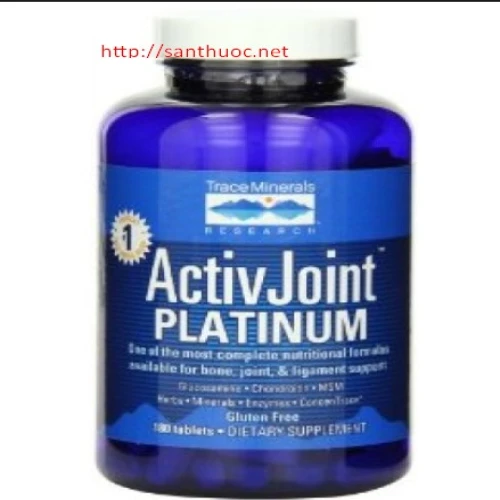 Activ Joint Platinum Tab - Thực phẩm chức năng bổ xương khớp hiệu quả của Mỹ