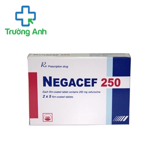 Negacef 250mg-Thuốc điều trị nhiễm khuẩn hiệu quả của Pymepharco