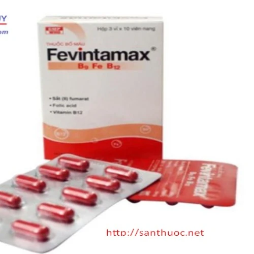 Fevintamax - Giúp dự phòng và điều trị thiệu máu hiệu quả