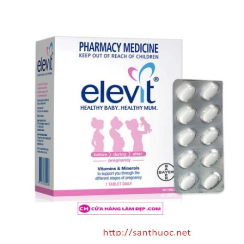 Elevit - Giúp bổ sung các dưỡng chất cho phụ nữ có thai hiệu quả