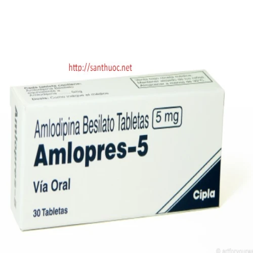 Amlopress 5mg - Thuốc điều trị huyết áp cao hiệu quả của Ấn Độ