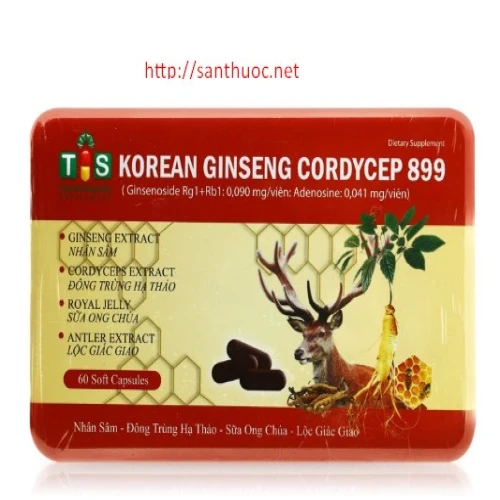 Korean Ginseng Cordycep 899 - Thực phẩm chức năng bảo vệ gan hiệu quả của Hàn Quốc