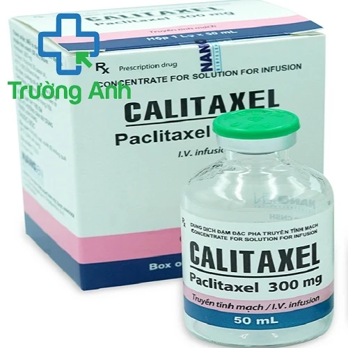 Calitaxel 300mg/50ml - Thuốc trị ung thư buồng trứng của Nanogen