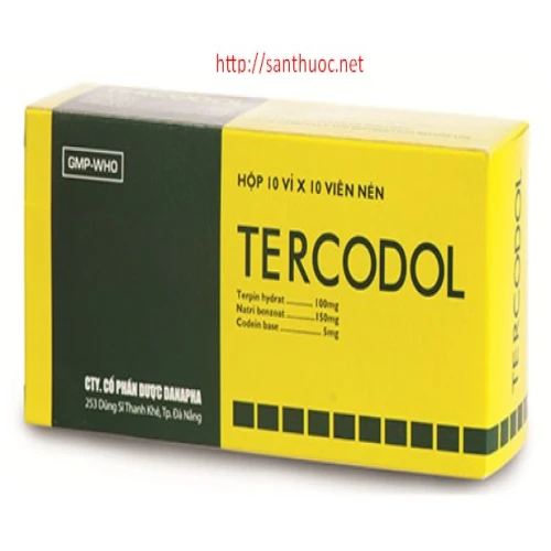 Tercodol - Thuốc điều trị ho hiệu quả