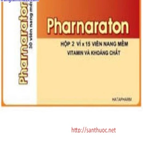 Pharnaraton - Thực phẩm chức năng giúp bổ sung vitamin và khoáng chất hiệu quả