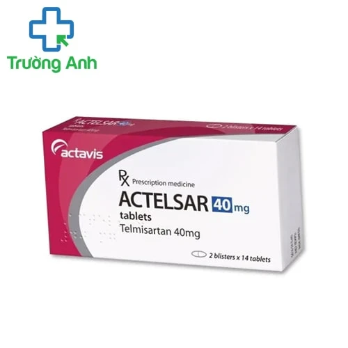 Actelsar 40mg - Thuốc điều trị bệnh cao huyết áp của Malta