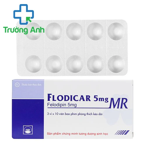 Flodicar 5 mg MR - Thuốc điều trị cao huyết áp của Pymepharco
