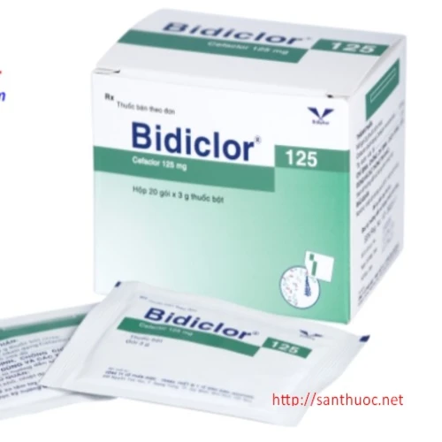 Bidiclor 125mg - Thuốc điều trị nhiễm khuẩn hiệu quả