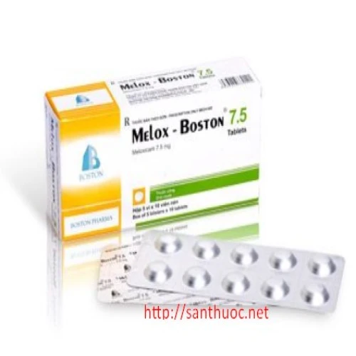 Melox-Boston 7,5mg - Thuốc giúp giảm đau, chống viêm hiệu quả