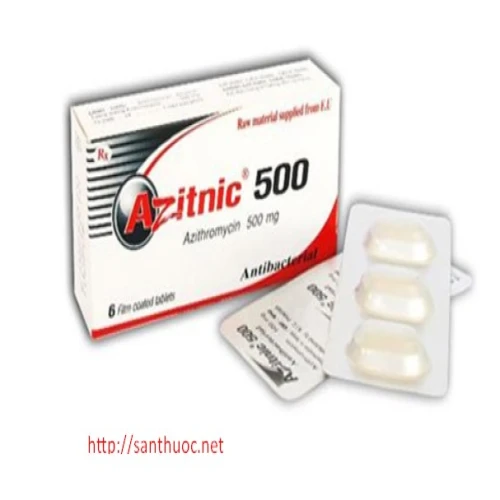 Azitnic 500mg - Thuốc điều trị nhiễm khuẩn hiệu quả