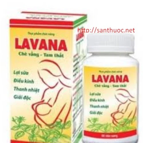 Lavana - Thuốc giúp lợi sữa, điều hòa kinh nguyệt hiệu quả