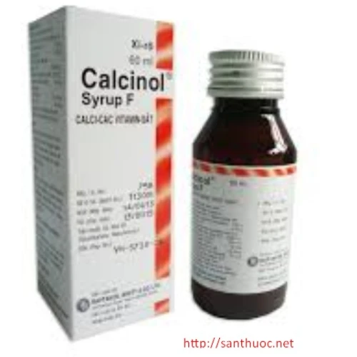 Calcinol F Syr.60ml - Giúp bổ sung vitamin và khoáng chất hiệu quả