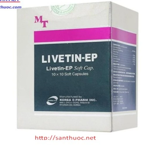 Livetin EP - Thực phẩm chức năng bổ gan hiệu quả