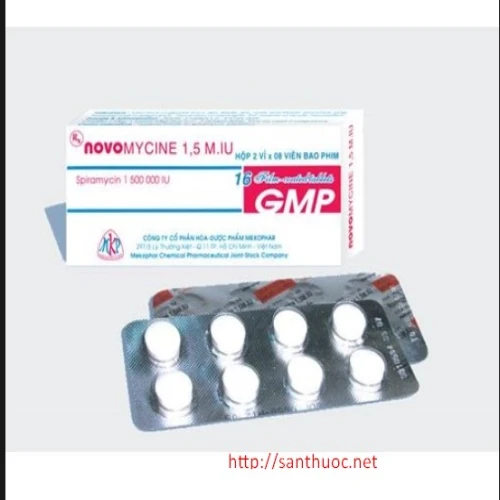 Novomycine 1.5MIU - Thuốc điều trị nhiễm khuẩn hiệu quả