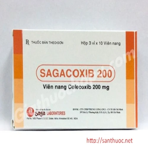 Sagacoxib Cap.200mg - Thuốc điều trị viêm khớp dạng thấp hiệu quả