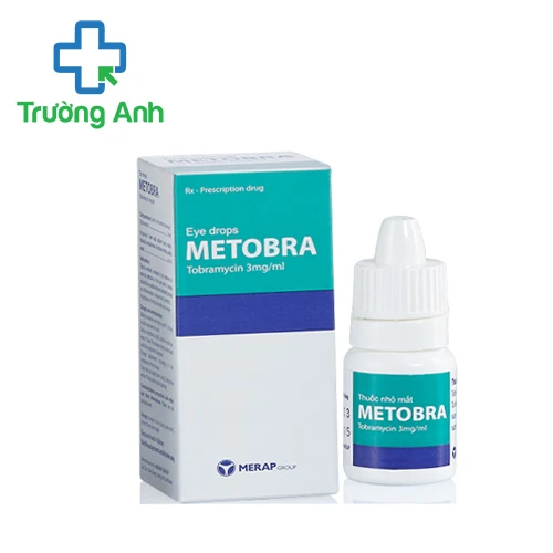 Metobra - Thuốc phòng ngừa và điều trị nhiễm trùng mắt của Merap