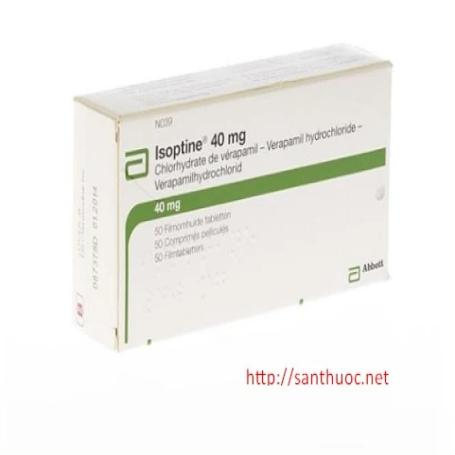 Isoptine 40mg - Thuốc tim mạch hiệu quả của Đức