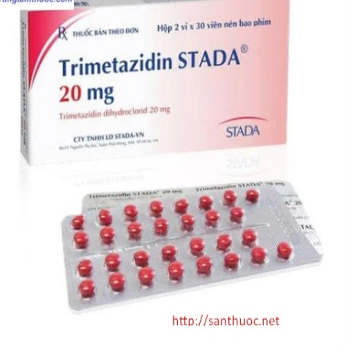 Trimetazidin Stada 20 mg - Thuốc điều trị các bệnh tim mạch hiệu quả