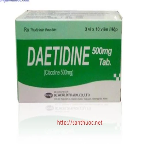 Daetidine - Thuốc điều trị rối loạn ở tuổi già hiệu quả
