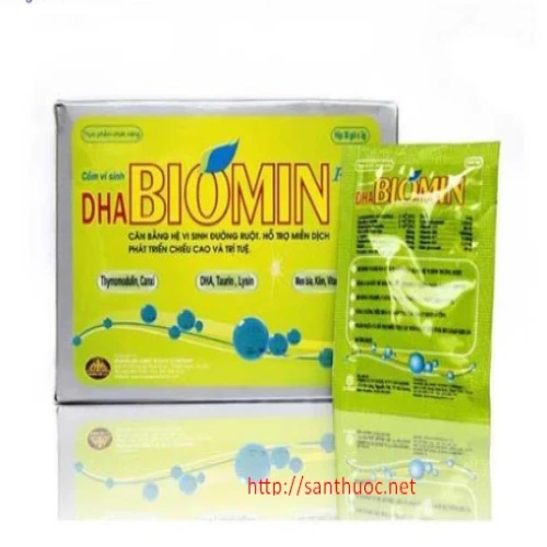 DHA Biomin Sac - Giúp bổ sung vi khuẩn có lợi cho đường tiêu hóa hiệu quả