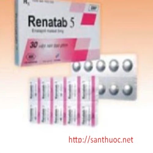Renatab 5mg - Thuốc điều trị huyết áp cao hiệu quả