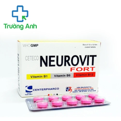 Ceteco neurovit fort - Điều trị rối loạn thần kinh của Foripharm