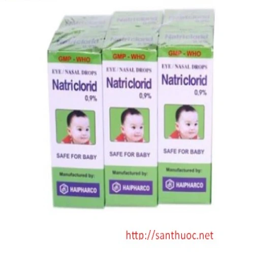 Natri Clorid 0.9% 8ml Haphaco - Thuốc vệ sinh mắt hiệu quả