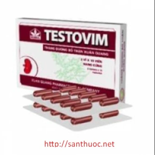 Testovim - Thực phẩm chức năng bổ thận hiệu quả