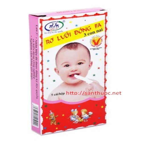 Gạc rơ lưỡi Đông Pha - Giúp vệ sinh răng miệng cho trẻ em hiệu quả