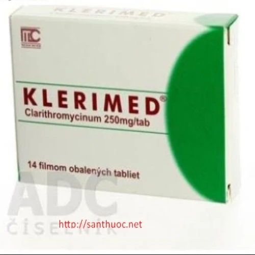 Klerimed 250mg - Thuốc điều trị nhiễm trùng đường hô hấp hiệu quả