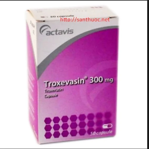 Troxevasin 300mg - Thuốc điều trị suy tĩnh mạch mạn tính hiệu quả