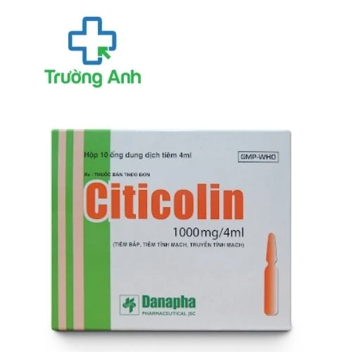 Citicolin 1000mg/4ml - Thuốc trị rối loạn ý thức của Việt Nam