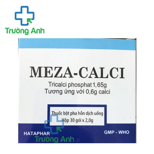 Meza-Calci - Thuốc điều trị còi xương, loãng xương hiệu quả
