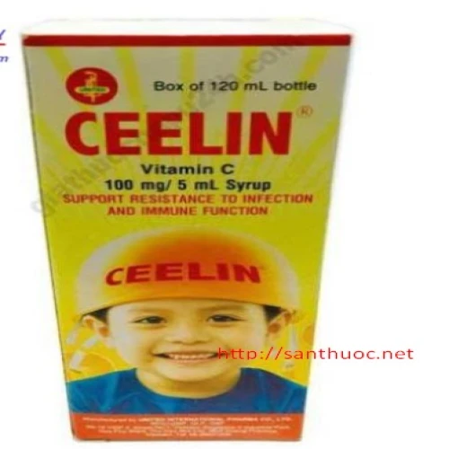 Ceelin syr.60ml-120ml - Thuốc giúp bổ sung vitamin C cho cơ thể hiệu quả