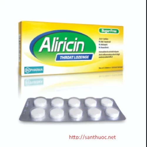 Aliricin - Thuốc điều trị viêm họng, viêm phế quản hiệu quả
