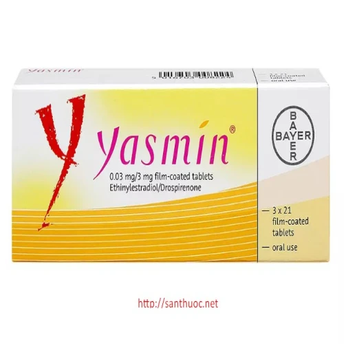  Yasmin - Thuốc tránh thai hiệu quả