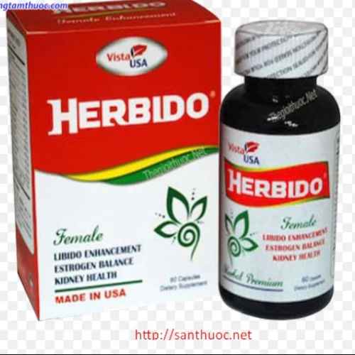 Herbido - Thuốc giúp tăng cường sinh lý nữ hiệu quả của Mỹ