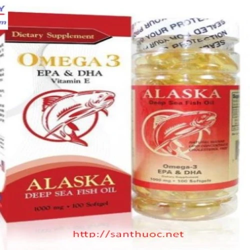 Omega 3 Alaska - Giúp giảm mỡ máu hiệu quả