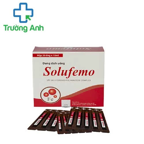 Solufemo- Thuốc điều trị bệnh thiếu máu do thiếu sắt của Hataphar