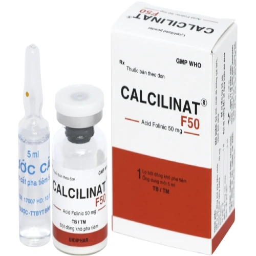 Calcilinat F50 - Thuốc điều trị ung thư đại trực tràng hiệu quả