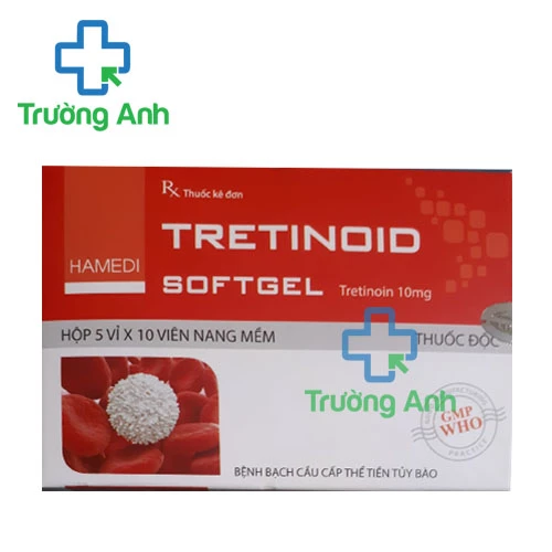 Tretinoid Softgel - Thuốc điều trị bệnh bạch cầu của Hamedi