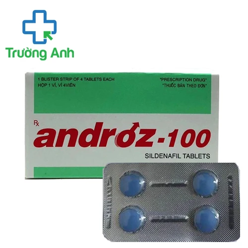 Androz-100 - Thuốc điều trị rối loạn cương dương của Ấn Độ