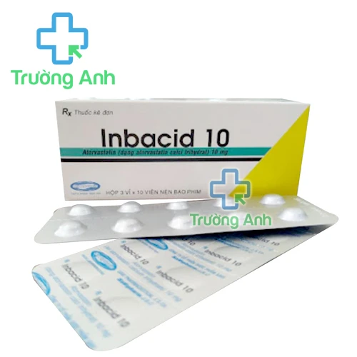 Inbacid 10mg - Thuốc điều trị mỡ máu cao hiệu quả của SaVi