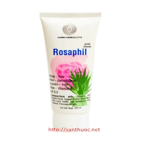 Rosaphil - Sữa rửa mặt hiệu quả
