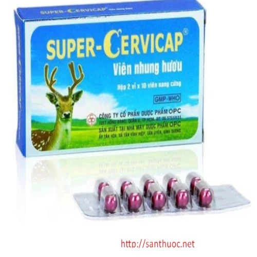 Super - Cervicap - Thuốc bổ tăng cường sức khỏe hiệu quả