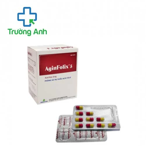 Aginfolix 5 - Thuốc bổ sung Acid Folic cho cơ thể của Agimexpharm