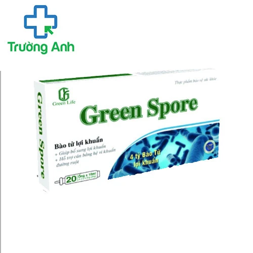 Green Spore - Hỗ trợ điều trị rối loạn tiêu hóa hiệu quả